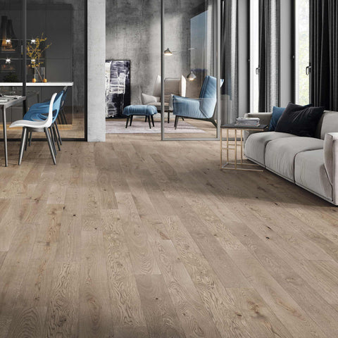 V4 Driftwood AL107 Pebble Grey Oak Engineered Wood Flooring