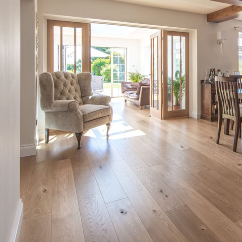 V4 A110 Glade Oak Rustic Matt Lacquered Engineered Flooring