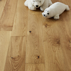 M2001 Oak Satin Lacquered 18/4x150mm Engineered Wood Flooring