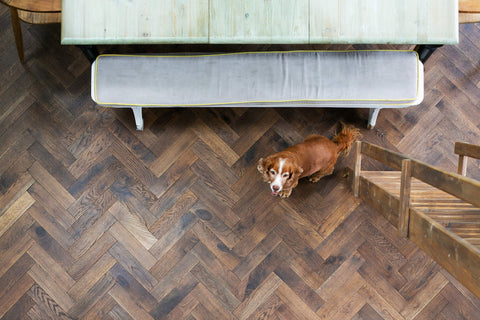 V4 ZB206 Tannery Brown Engineered Parquet Block
