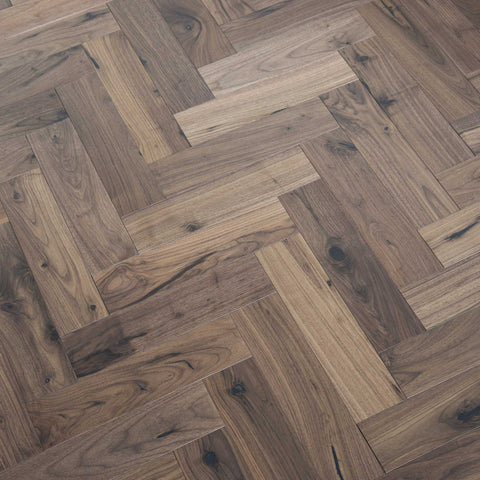 V4 ZB205 American Black Walnut Engineered Herringbone