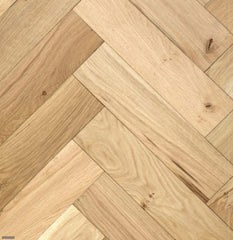 V4 ZB109 Brushed and Lacquered Oak Engineered Parquet