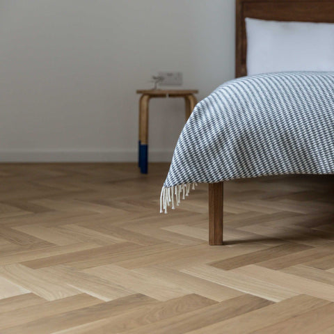 V4 Natural Oak Engineered ZigZag Parquet Block